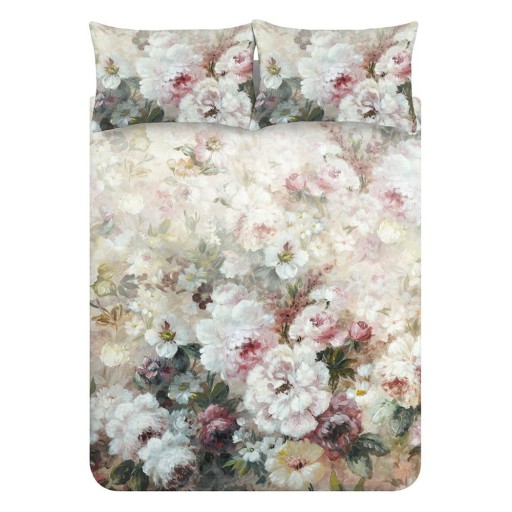 Lenjerie de pat din bumbac pentru pat dublu/extinsă 230x220 cm Rose Bloom – RHS
