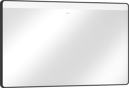 Oglinda Hansgrohe Xarita Lite Q 120x70cm  iluminare LED orizontala  senzor  negru mat