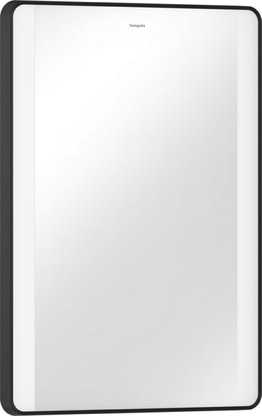 Oglinda Hansgrohe Xarita Lite Q 50x70cm  iluminare LED pe laterale  senzor  negru mat