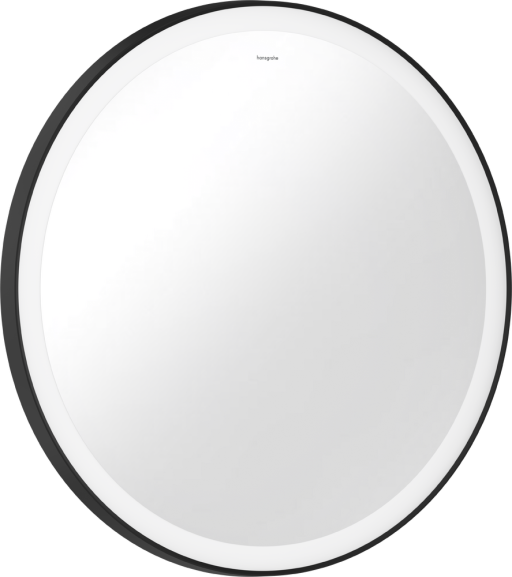 Oglinda Hansgrohe Xarita Lite S cu iluminare LED circulara  senzor   d 70cm  negru mat