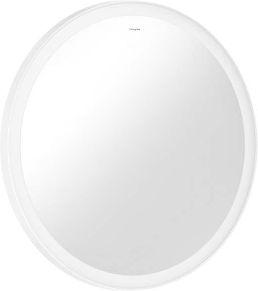 Oglinda Hansgrohe Xarita Lite S cu iluminare LED circulara  senzor   d 70cm  alb mat