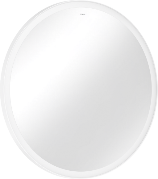 Oglinda Hansgrohe Xarita Lite S cu iluminare LED circulara  senzor   d 90cm  alb mat