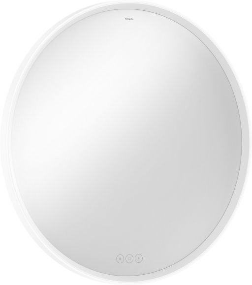 Oglinda Hansgrohe Xarita S cu iluminare LED circulara  senzor SmartTouch   d 90cm  alb mat