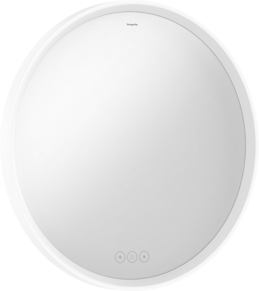 Oglinda Hansgrohe Xarita S cu iluminare LED circulara  senzor SmartTouch   d 70cm  alb mat