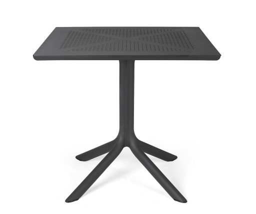 Masa exterior Nardi Clip 80  h 75cm  80x80cm  antracit