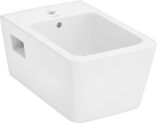 Bideu suspendat Hansgrohe EluPura Original Q 54cm  SmartClean  alb