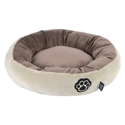 Pat pentru animale de companie bej - pentru câini ø 50 cm Patchy – Love Story