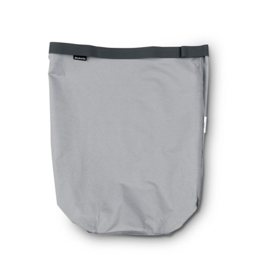 Rezerva sac pentru cos de rufe, Brabantia, Grey, 50-60 L, 83.5x56x3.8 cm, textile, gri