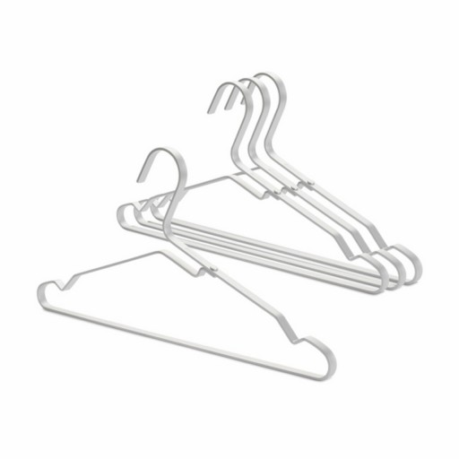 Set 4 umerase, Brabantia, Linn, 42.2x20.8 cm, aluminiu, argintiu