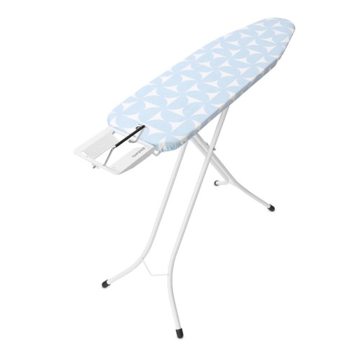 Masa de calcat, Brabantia A, Fresh Breeze, 110x30 cm, 7 pozitii de reglare, otel/bumbac
