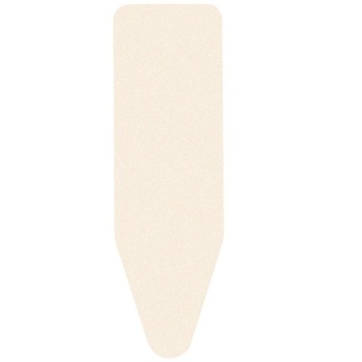 Husa pentru masa de calcat, Brabantia C, Ecru, 124x45 cm, 2 mm spuma, bumbac
