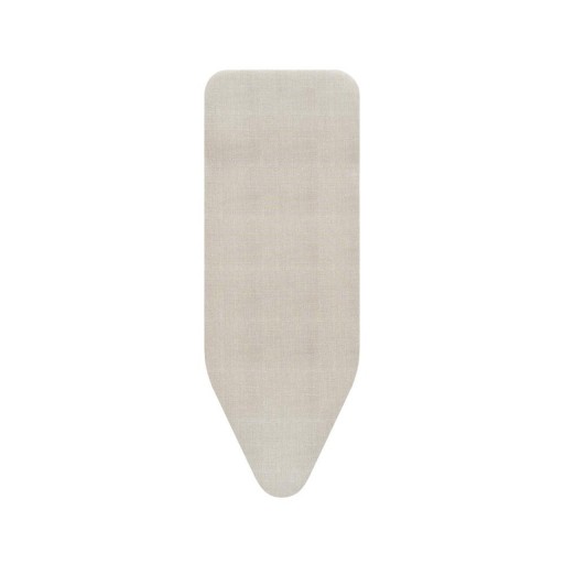 Husa pentru masa de calcat, Brabantia C, Denim Grey, 124x45 cm, 8 mm spuma, bumbac, gri denim