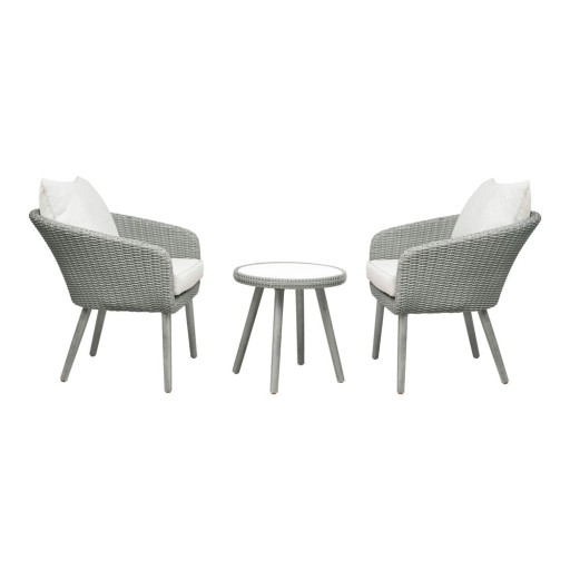 Set mobilier de grădină gri deschis Bistro – Unique Furniture