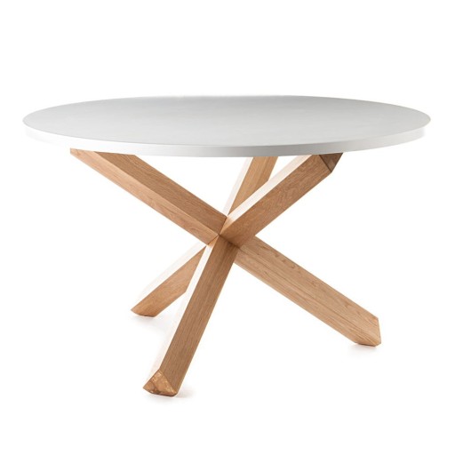 Masă de dining rotundă ø 120 cm Frisia – Tomasucci