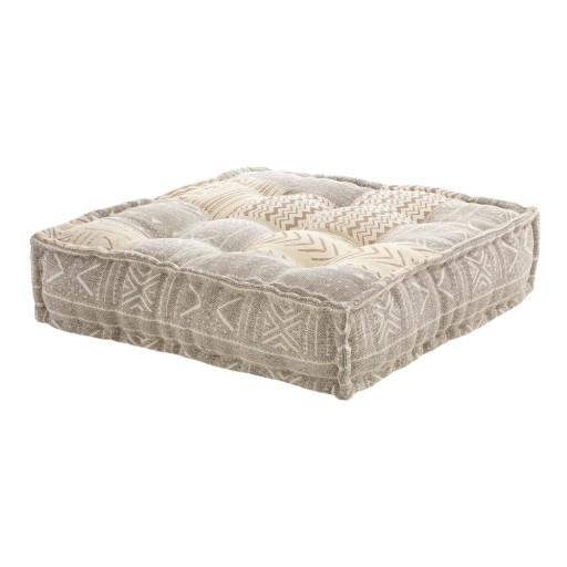 Taburet modular alb-bej Yara – Tomasucci