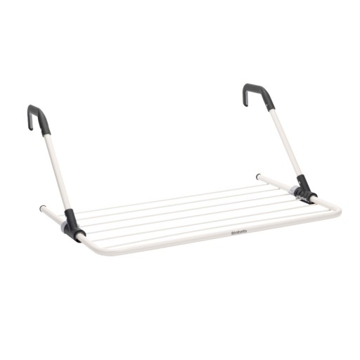 Uscator rufe suspendabil, Brabantia, White, 4.5 m capacitate de uscare, otel, alb