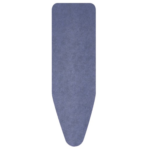 Husa pentru masa de calcat, Brabantia C, Denim Blue, 124x45 cm, 2 mm spuma, bumbac, albastru denim