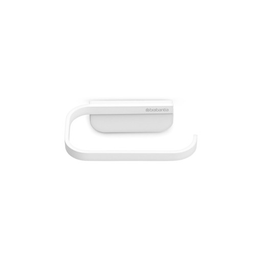 Suport hartie igienica, Brabantia, MindSet, 14x8.6x4.2 cm, otel, Alb