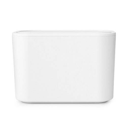 Cutie deseuri cosmetice, Brabantia, Waste Caddy, 15x8.5x9.8 cm, polipropilena, alb