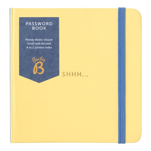 Agendă pentru parole 69 pag. Buttercup – Busy B