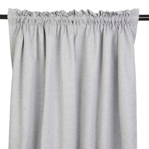 Draperie Astor , Homla, 140x250 cm, poliester, gri