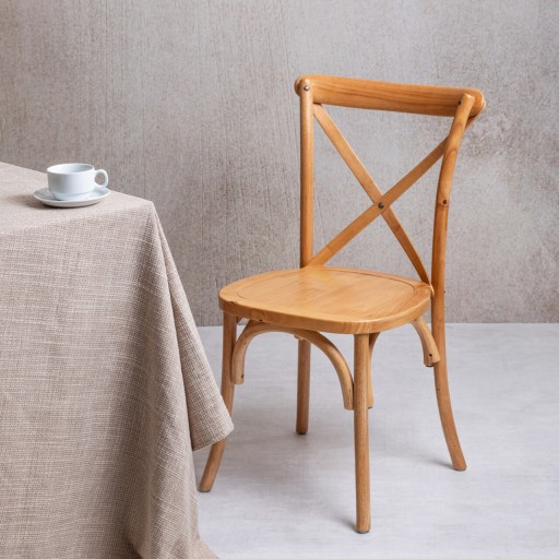 Scaun Loseli, Homla, 52x48x88 cm, lemn, natur