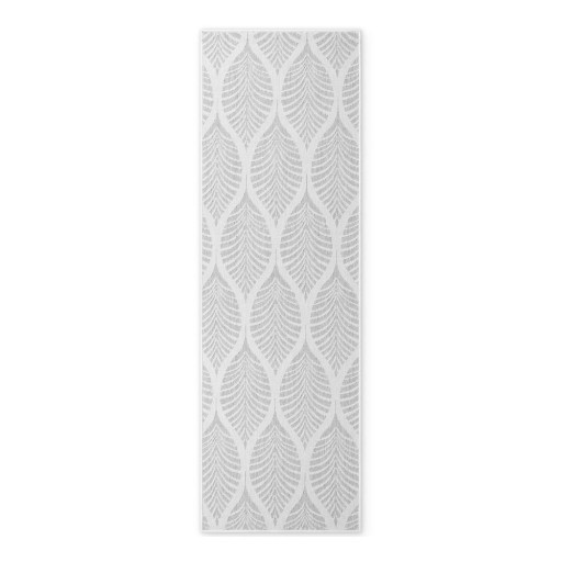 Covor tip traversă pentru interior și exterior gri/fildeș 80x250 cm Duet Liora – NORTHRUGS