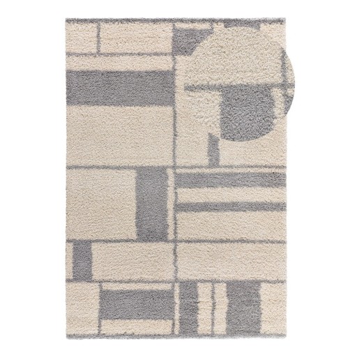 Covor gri-crem 80x150 cm Helia – Universal