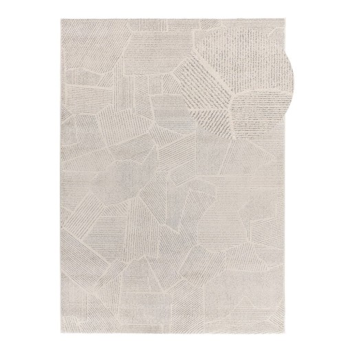 Covor gri deschis-crem 133x190 cm Porto – Universal