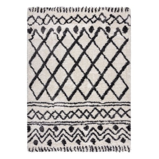 Covor fildeș 200x290 cm Souq Lines – Flair Rugs