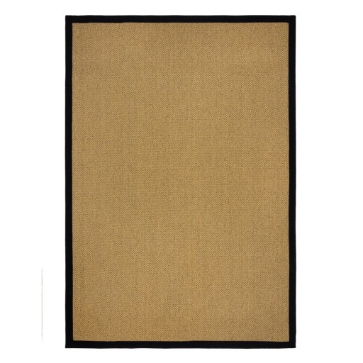 Covor pentru exterior și interior negru/maro deschis 120x170 cm Sisal Look – Flair Rugs