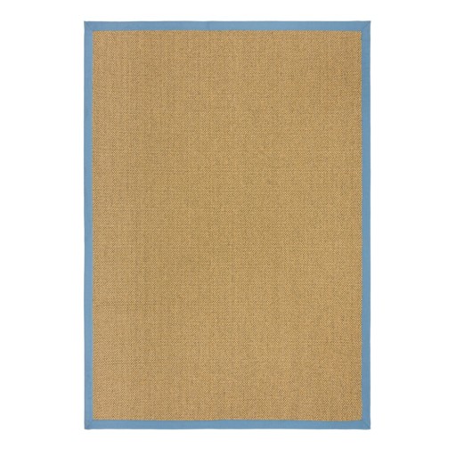 Covor pentru exterior și interior albastru deschis/maro deschis 200x290 cm Sisal Look – Flair Rugs