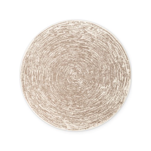 Covor bej-crem rotund ø 160 cm Gloria Cavallo – Hanse Home