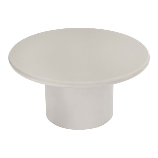 Măsuță de cafea crem rotundă ø 80 cm Nagano – House Nordic