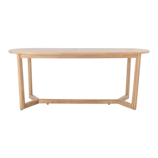 Masă de dining din lemn de arbore de cauciuc 100x200 cm Serrone – Bloomingville