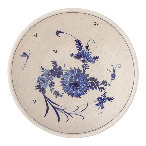 Bol albastru/bej din teracotă ø 41 cm Aleni – Bloomingville