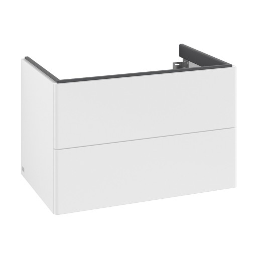 Dulap baza suspendat Villeroy & Boch Antao cu 2 sertare  78.8x50.4cm  White Matt