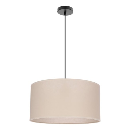 Lustră bej cu abajur textil ø 40 cm Shanti – Candellux Lighting