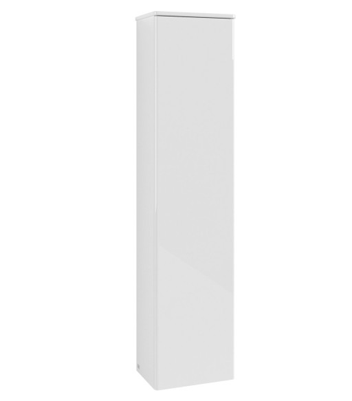 Dulap inalt tip coloana Villeroy & Boch Antao cu 1 usa  41.4x28.7x171cm  orientare stanga  Glossy White