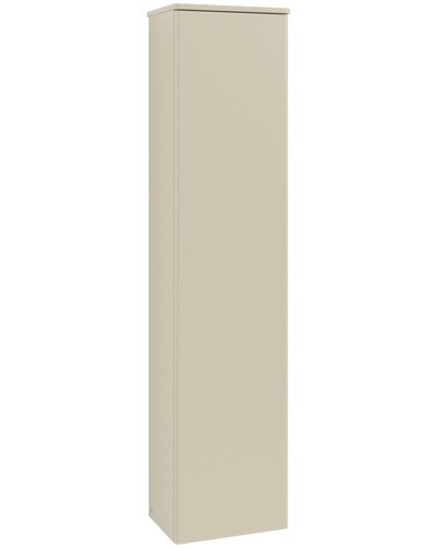 Dulap inalt tip coloana Villeroy & Boch Antao cu 1 usa  41.4x28.7x171cm  orientare stanga  Silk Grey Matt