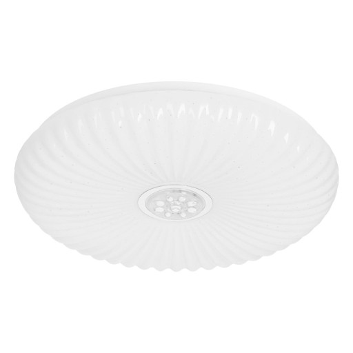 Plafonieră albă LED cu control prin telecomandă/cu intensitate reglabilă 38x38 cm Perola – Candellux Lighting