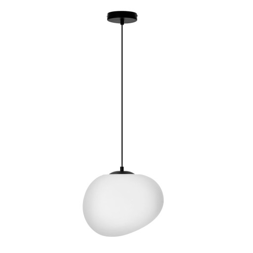 Lustră alb-negru ø 30 cm Stones – Candellux Lighting