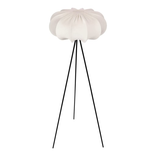 Lampadar alb cu abajur textil (înălțime 147 cm) Cafee – Candellux Lighting