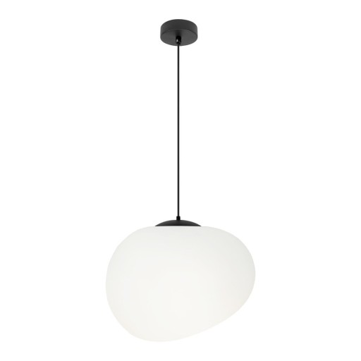 Lustră alb-negru ø 25 cm Stones – Candellux Lighting