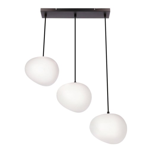 Lustră alb-negru Stones – Candellux Lighting