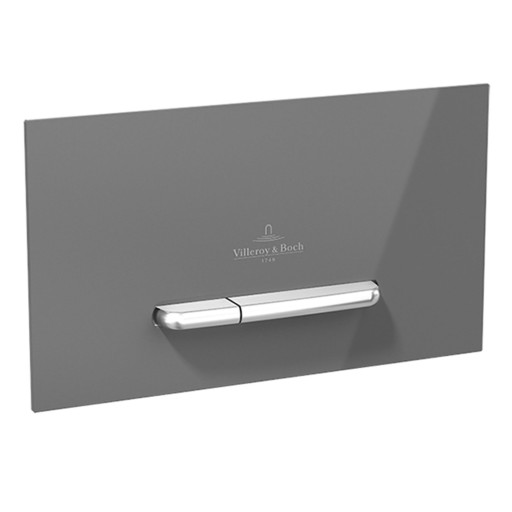 Clapeta Villeroy & Boch ViConnect 300G  sticla  Glossy Grey