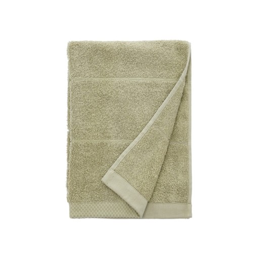 Prosop verde deschis din bumbac din frotir 70x140 cm Line – Södahl
