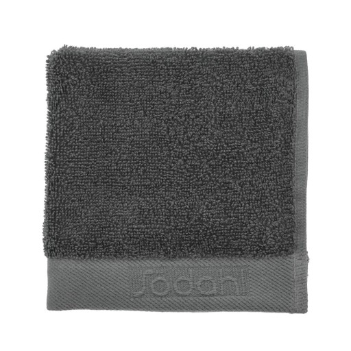 Prosop gri închis din bumbac din frotir 30x30 cm Comfort – Södahl