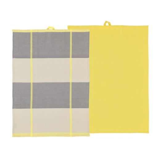 Prosoape de vase 2 buc. din bumbac 50x70 cm Blocks – Södahl