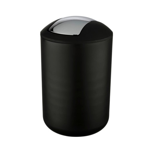 Coș de gunoi Wenko Brasil L, înălțime 31 cm, negru